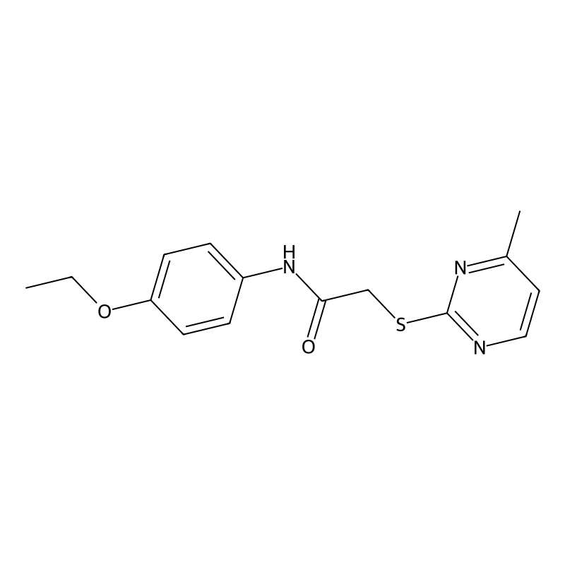 N-(4-ethoxyphenyl)-2-[(4-methylpyrimidin-2-yl)sulf...