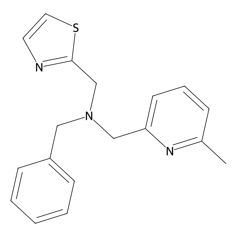 N-benzyl-1-(6-methylpyridin-2-yl)-N-(1,3-thiazol-2...