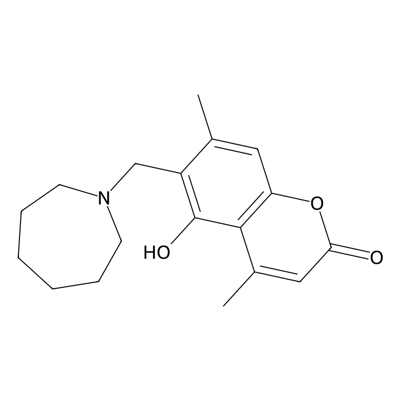 6-(azepan-1-ylmethyl)-5-hydroxy-4,7-dimethyl-2H-ch...