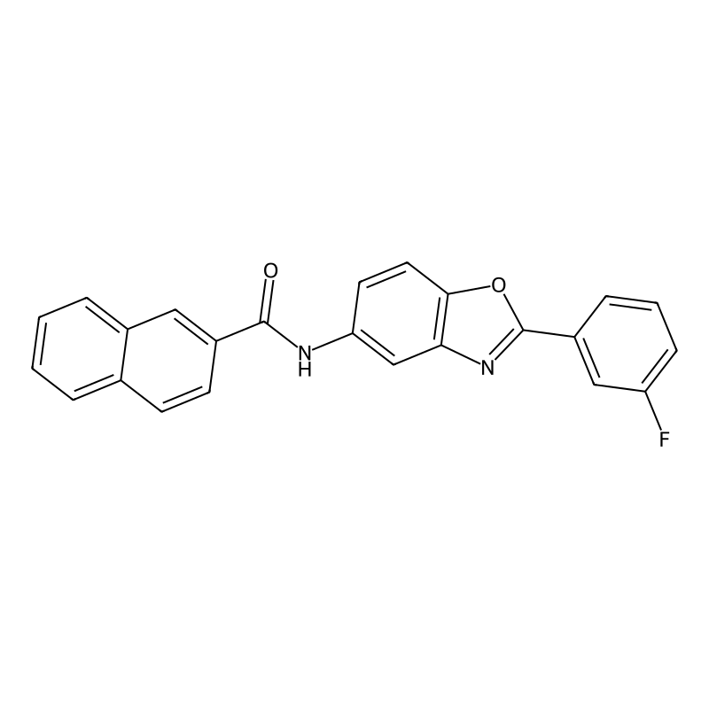 N-[2-(3-fluorophenyl)-1,3-benzoxazol-5-yl]naphthal...
