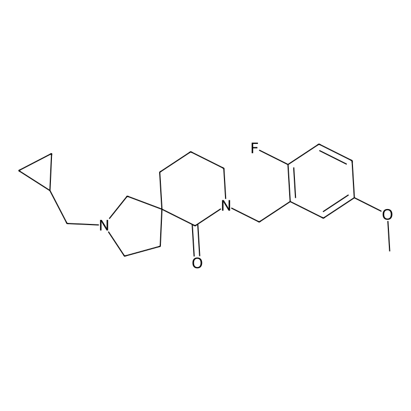 2-(cyclopropylmethyl)-7-(2-fluoro-5-methoxybenzyl)...