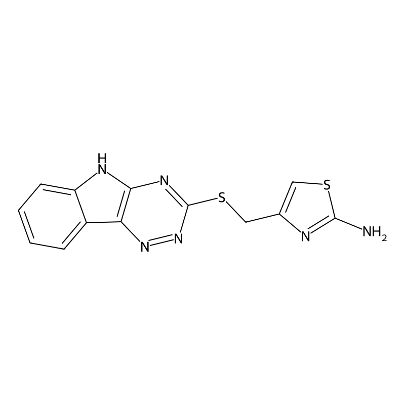 4-[(5H-[1,2,4]triazino[5,6-b]indol-3-ylthio)methyl...
