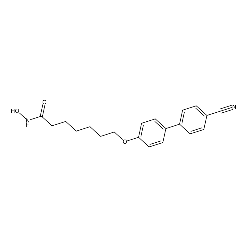 Heptanamide, 7-[(4'-cyano[1,1'-biphenyl]-4-yl)oxy]...