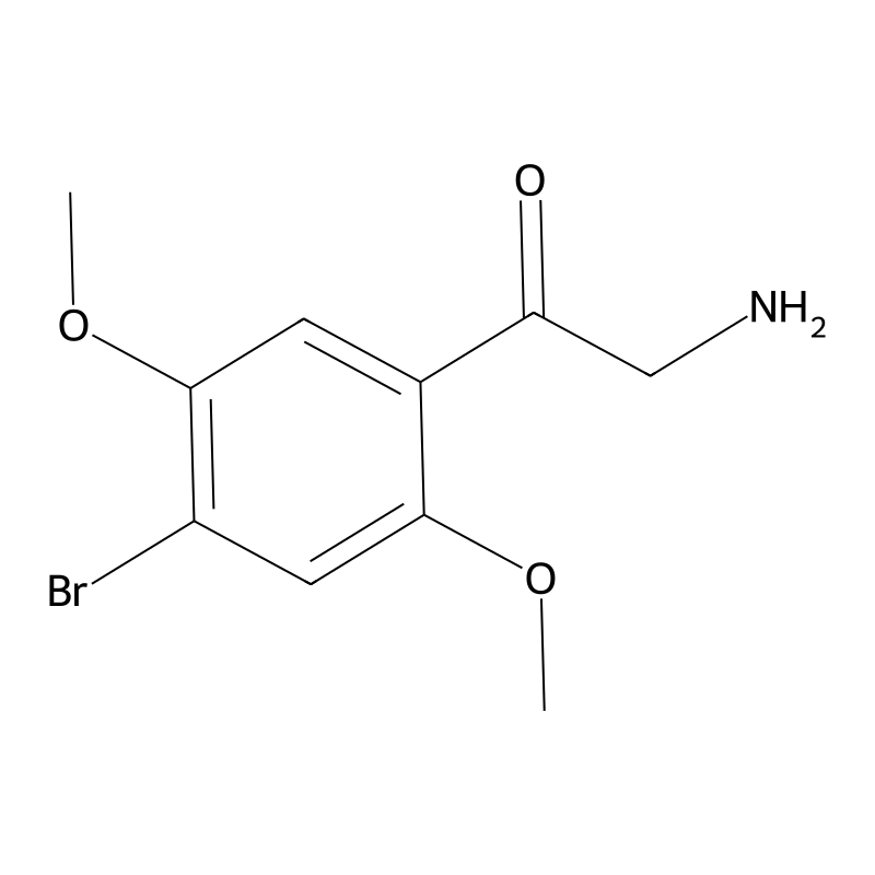 Ethanone, 2-amino-1-(4-bromo-2,5-dimethoxyphenyl)-