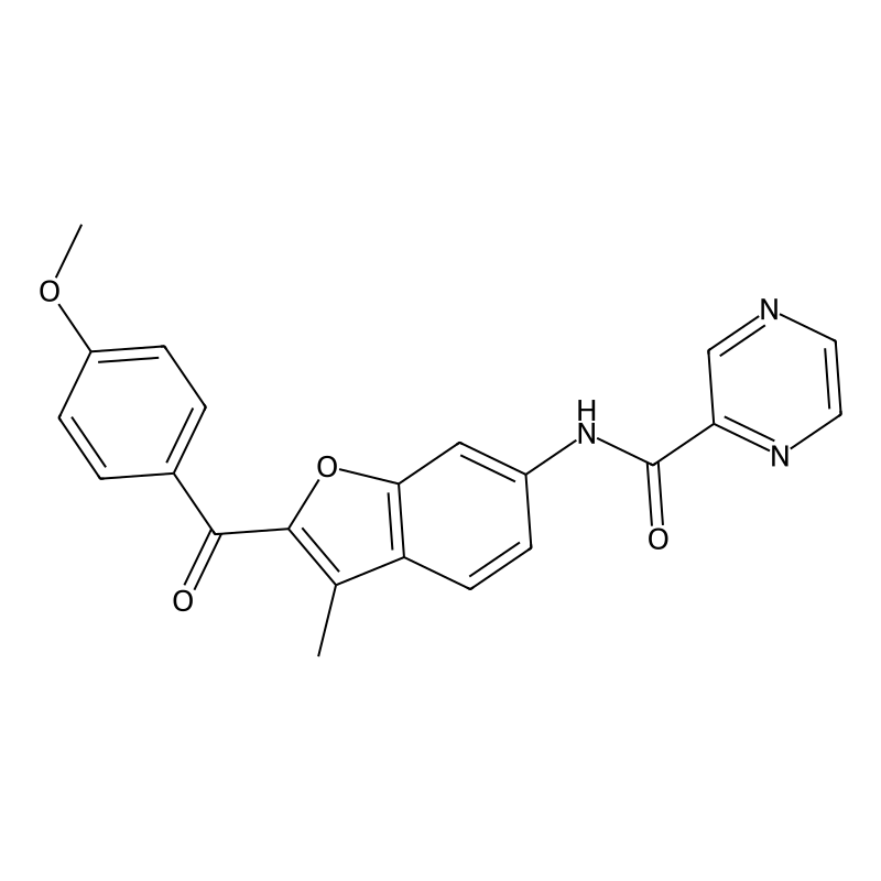 N-{2-[(4-methoxyphenyl)carbonyl]-3-methyl-1-benzof...