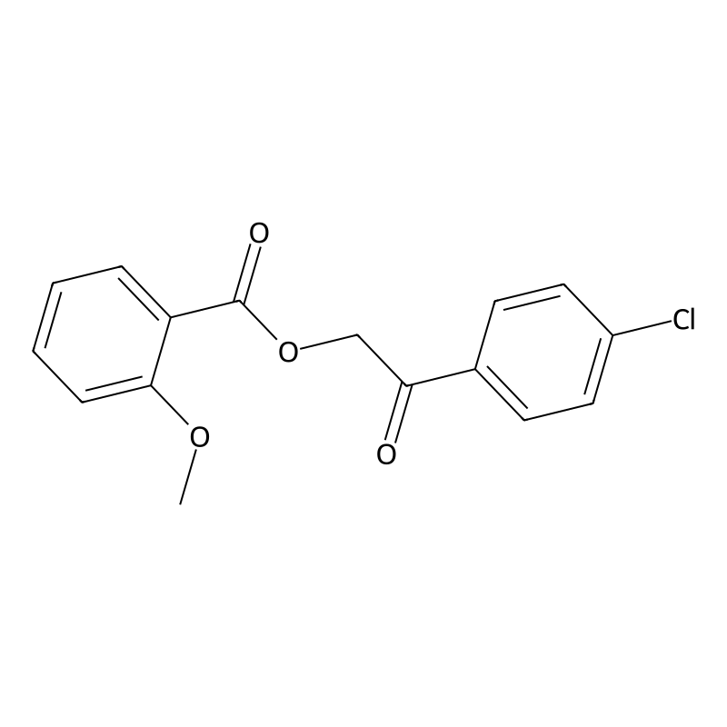 2-(4-chlorophenyl)-2-oxoethyl 2-methoxybenzoate
