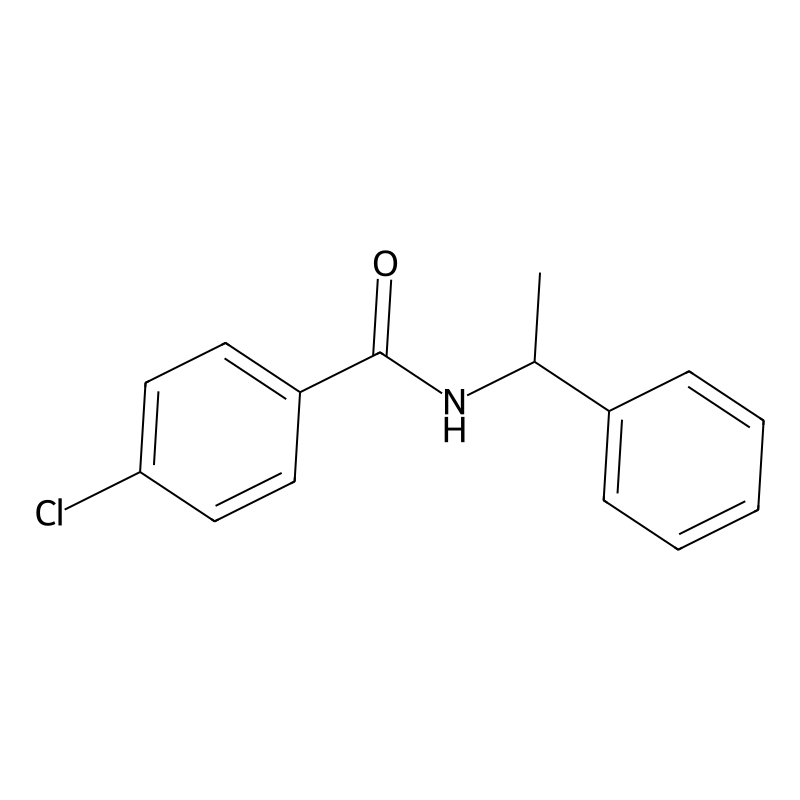 4-chloro-N-(1-phenylethyl)benzamide