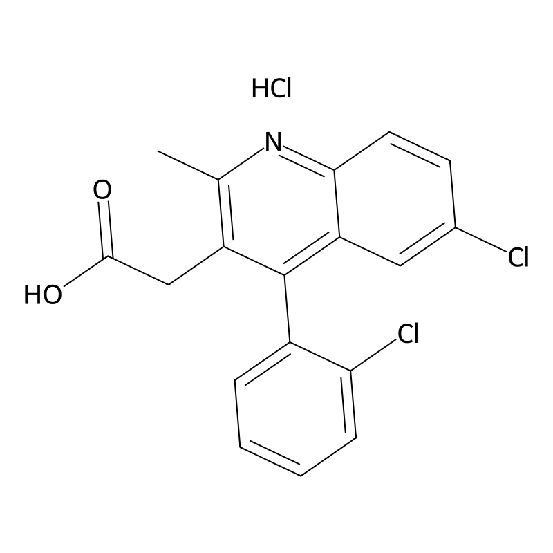 [6-Chloro-4-(2-chlorophenyl)-2-methylquinolin-3-yl...