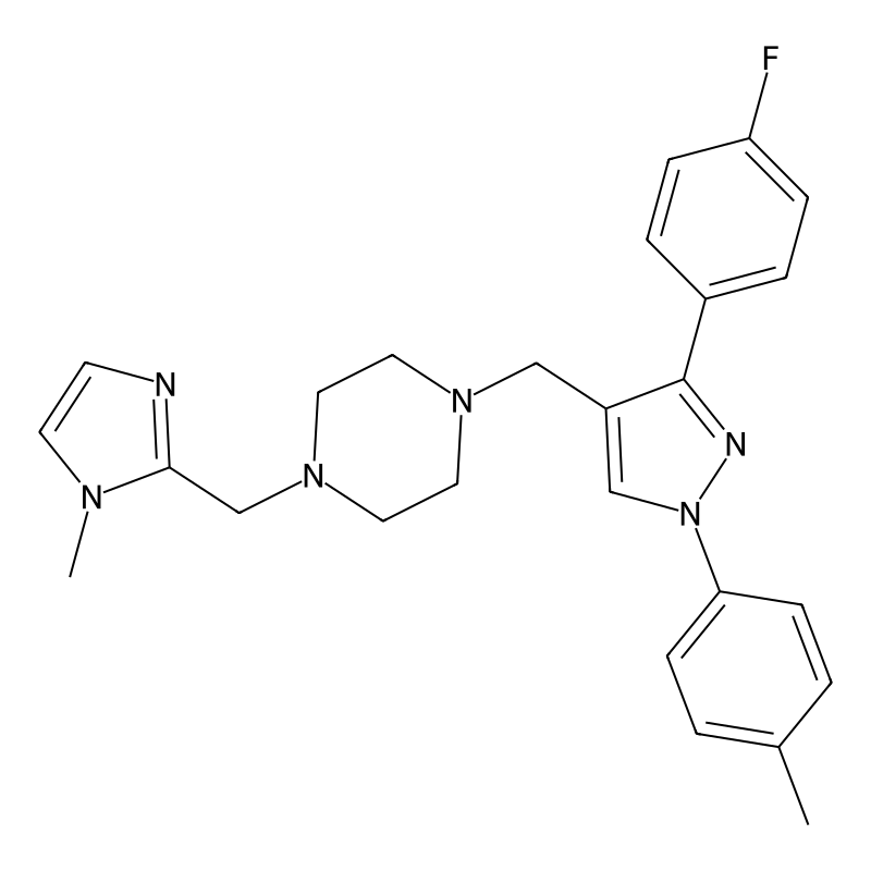 1-[[3-(4-Fluorophenyl)-1-(4-methylphenyl)-4-pyrazo...