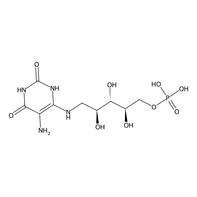 5-amino-6-(5-phospho-D-ribitylamino)uracil