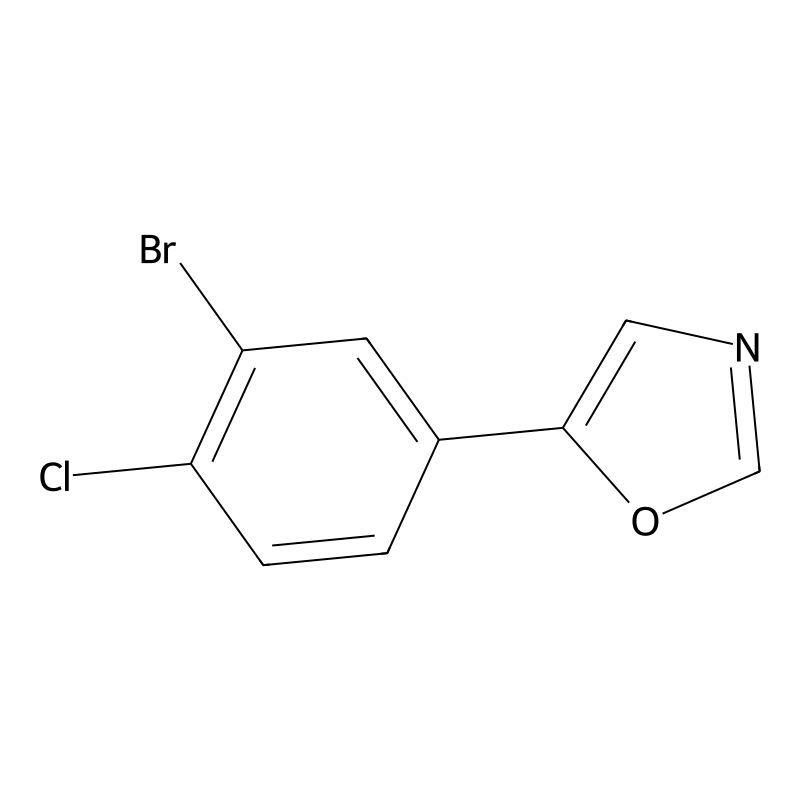 5-(3-Bromo-4-chlorophenyl)-1,3-oxazole