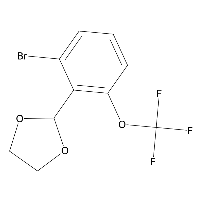 2-(2-Bromo-6-trifluoromethoxyphenyl)-1,3-dioxolane