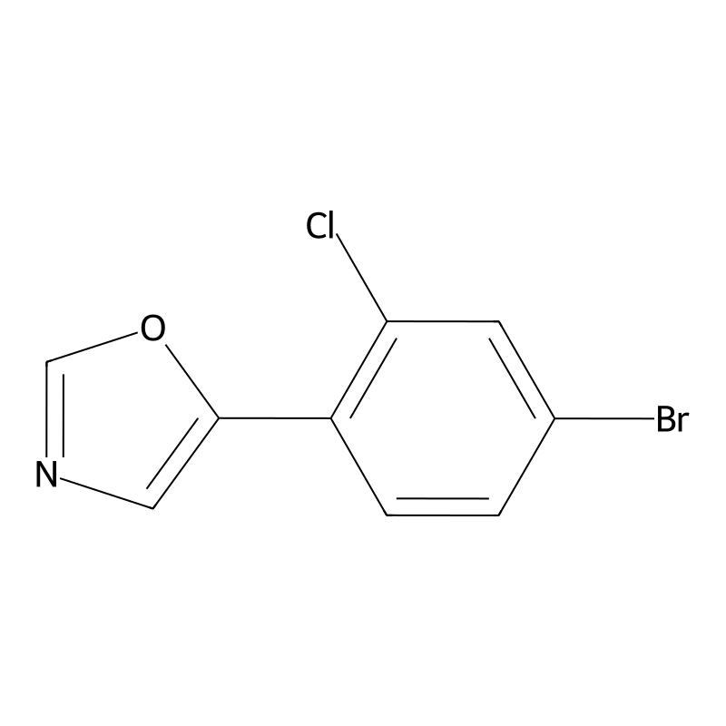 5-(4-Bromo-2-chlorophenyl)oxazole