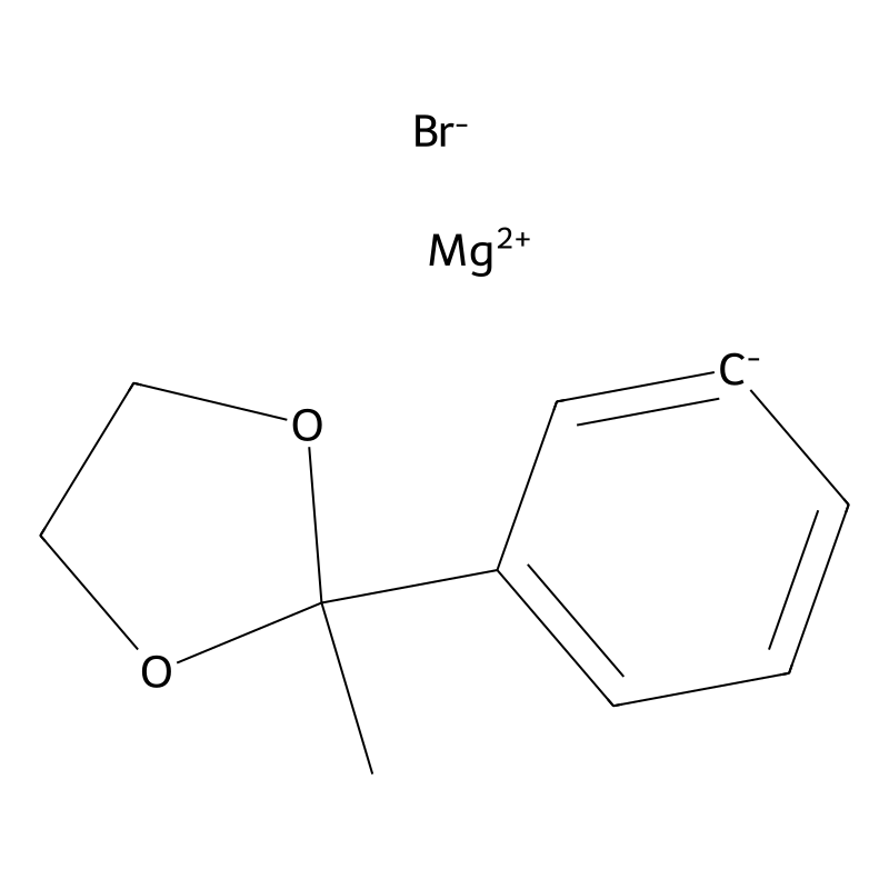 (3-(2-Methyl-1,3-dioxolan-2-yl)phenyl)magnesium br...