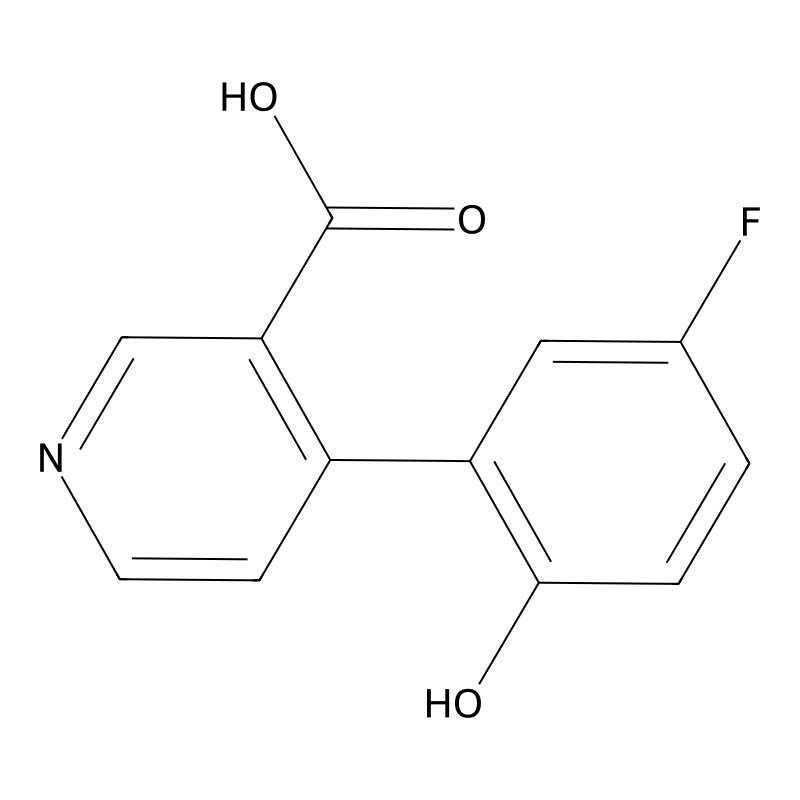 4-(5-Fluoro-2-hydroxyphenyl)nicotinic acid