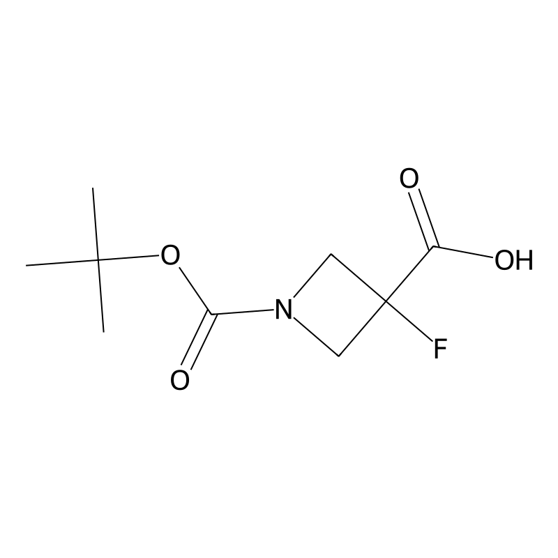 1-(Tert-butoxycarbonyl)-3-fluoroazetidine-3-carbox...