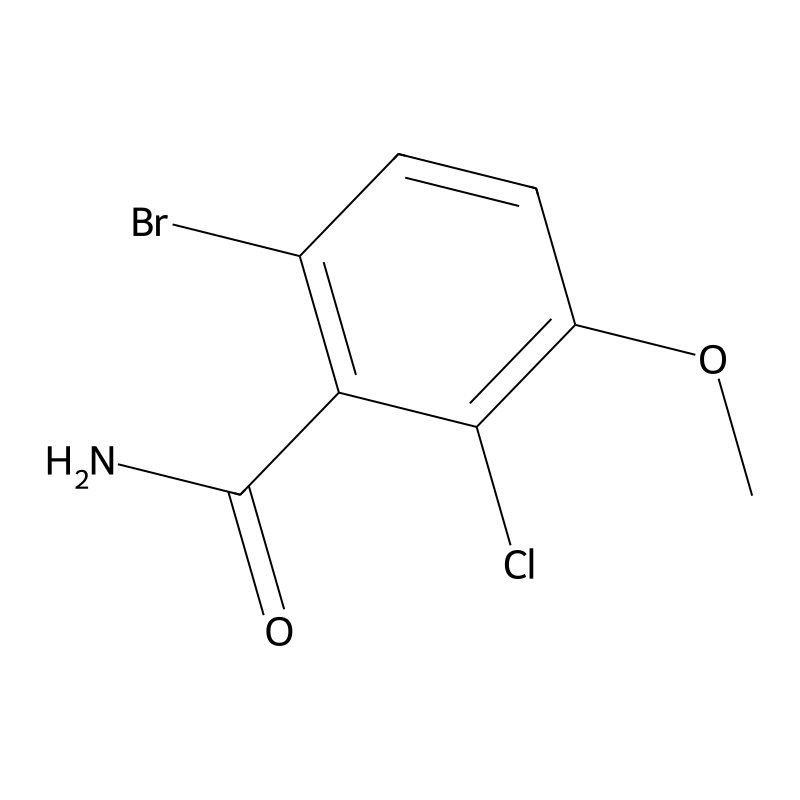 6-Bromo-2-chloro-3-methoxybenzamide