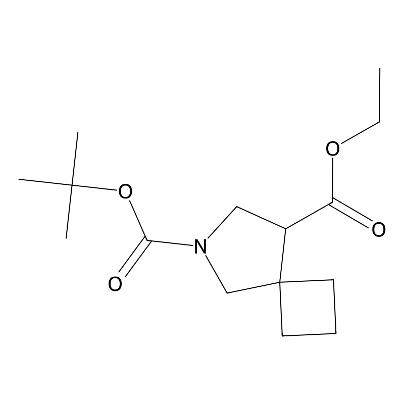6-Tert-butyl 8-ethyl 6-azaspiro[3.4]octane-6,8-dic...