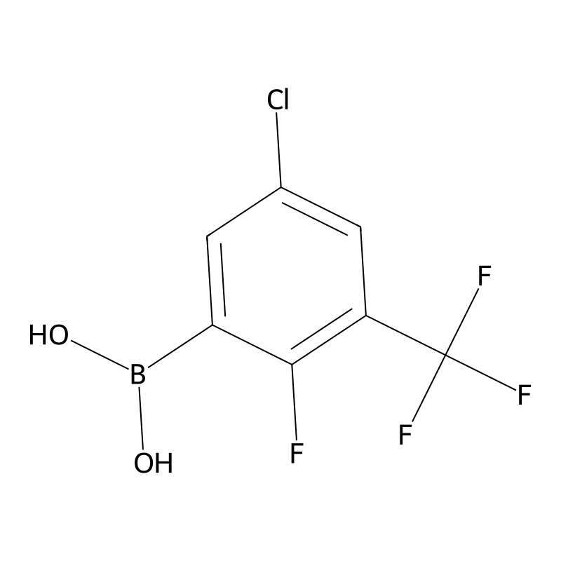5-Chloro-2-fluoro-3-(trifluoromethyl)phenylboronic...