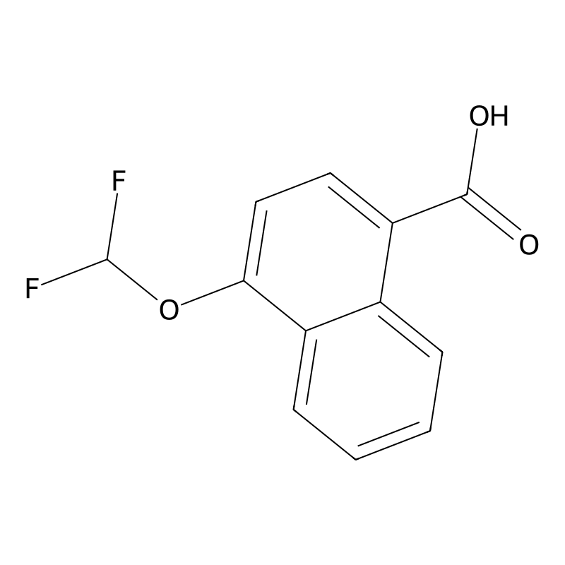 1-(Difluoromethoxy)naphthalene-4-carboxylic acid