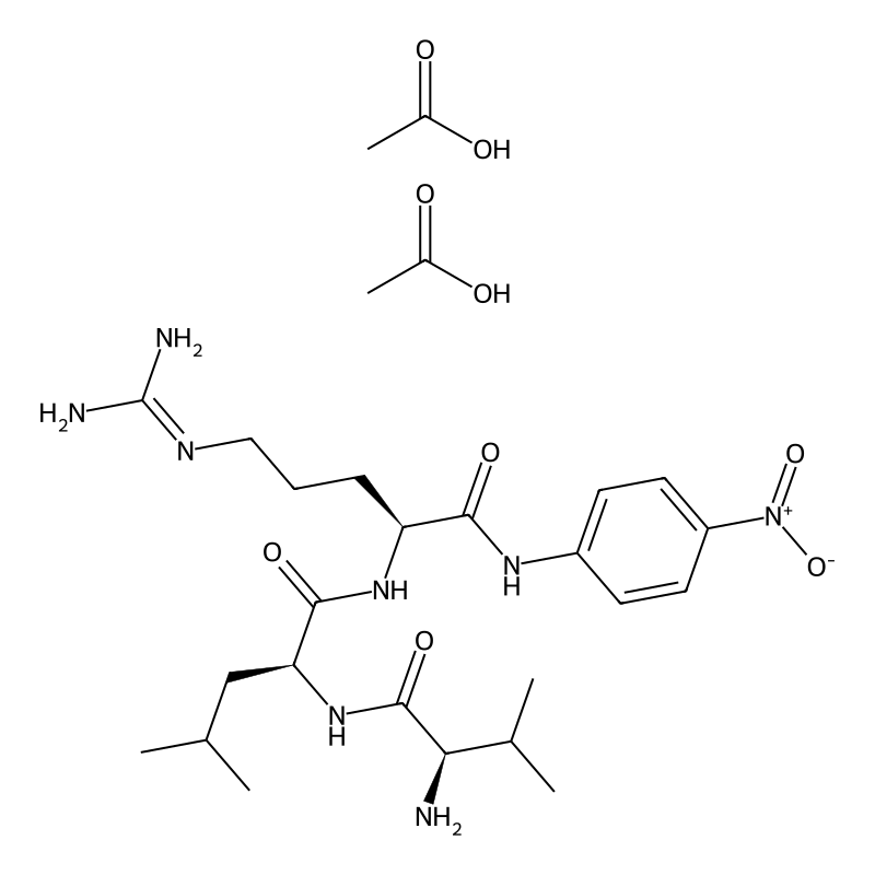 acetic acid;(2S)-2-[[(2R)-2-amino-3-methylbutanoyl...