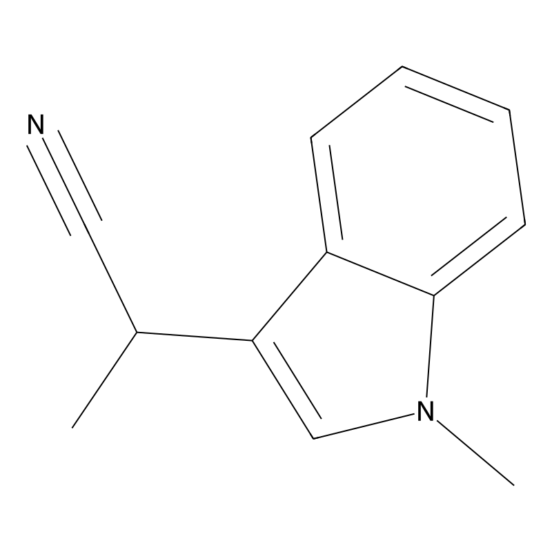2-(1-Methyl-1H-indol-3-yl)propanenitrile