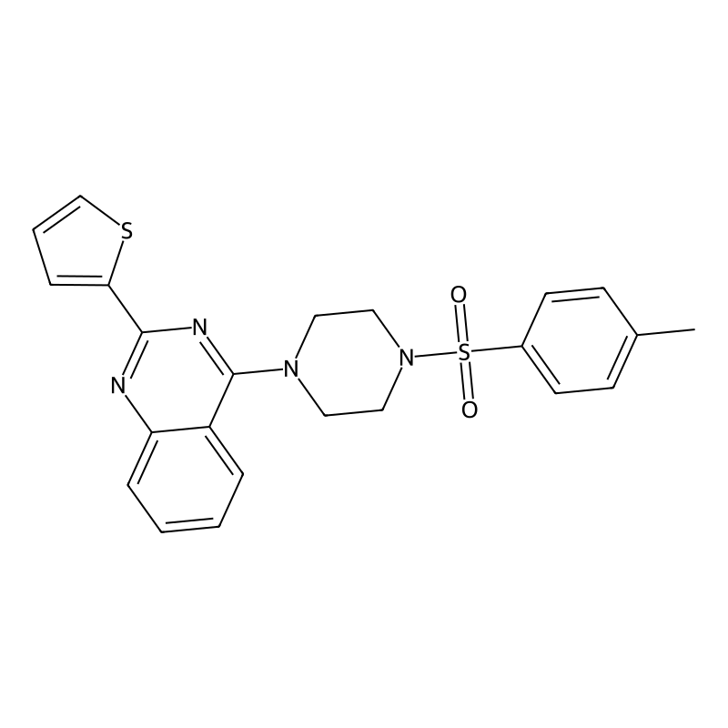 4-[4-(4-Methylphenyl)sulfonyl-1-piperazinyl]-2-thi...