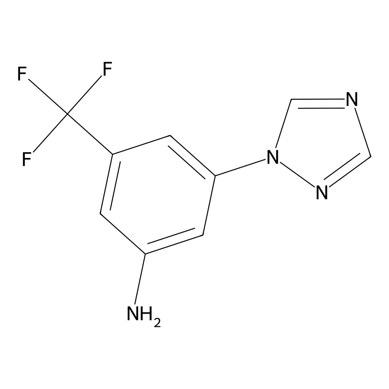 3-(1H-1,2,4-Triazol-1-yl)-5-(trifluoromethyl)anili...