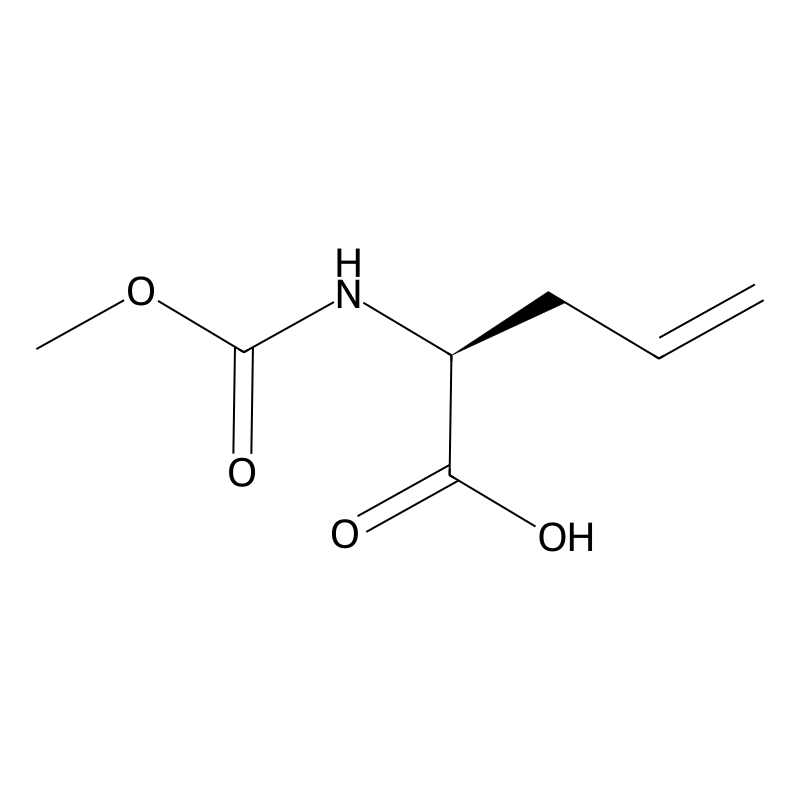 (S)-2-((Methoxycarbonyl)amino)pent-4-enoic acid