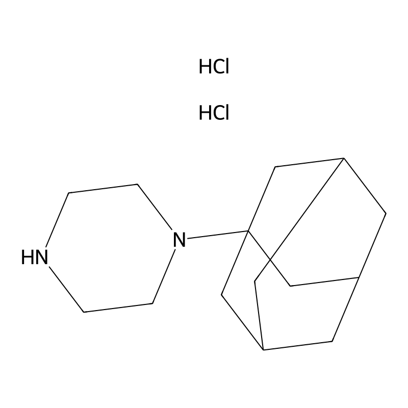 Adamantane, 1-(1-piperazinyl)-, dihydrochloride