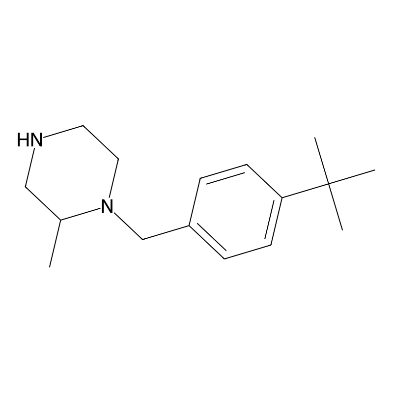 Buy 1-[(4-tert-Butylphenyl)methyl]-2-methylpiperazine | 1240573-50-5