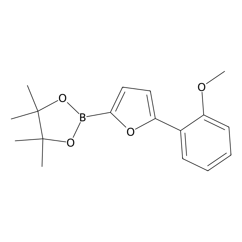 5-(2-Methoxyphenyl)furan-2-boronic acid pinacol es...