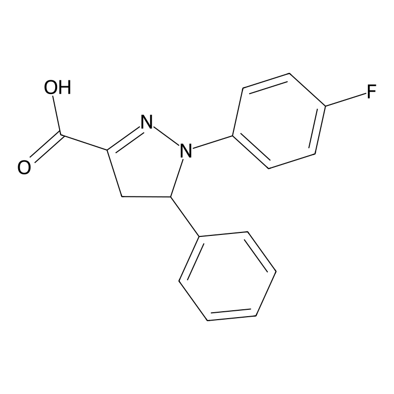 1-(4-Fluorophenyl)-5-phenyl-4,5-dihydro-1H-pyrazol...