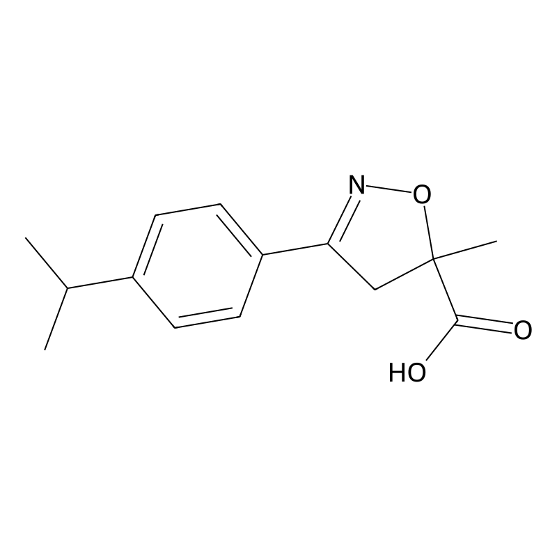 5-Methyl-3-[4-(propan-2-yl)phenyl]-4,5-dihydro-1,2...