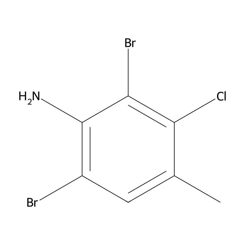 3-Chloro-2,6-dibromo-4-methylaniline