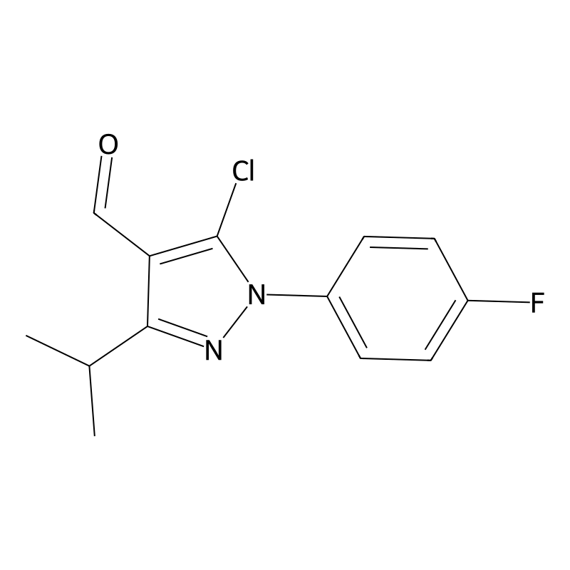 5-Chloro-1-(4-fluorophenyl)-3-(propan-2-yl)-1H-pyr...