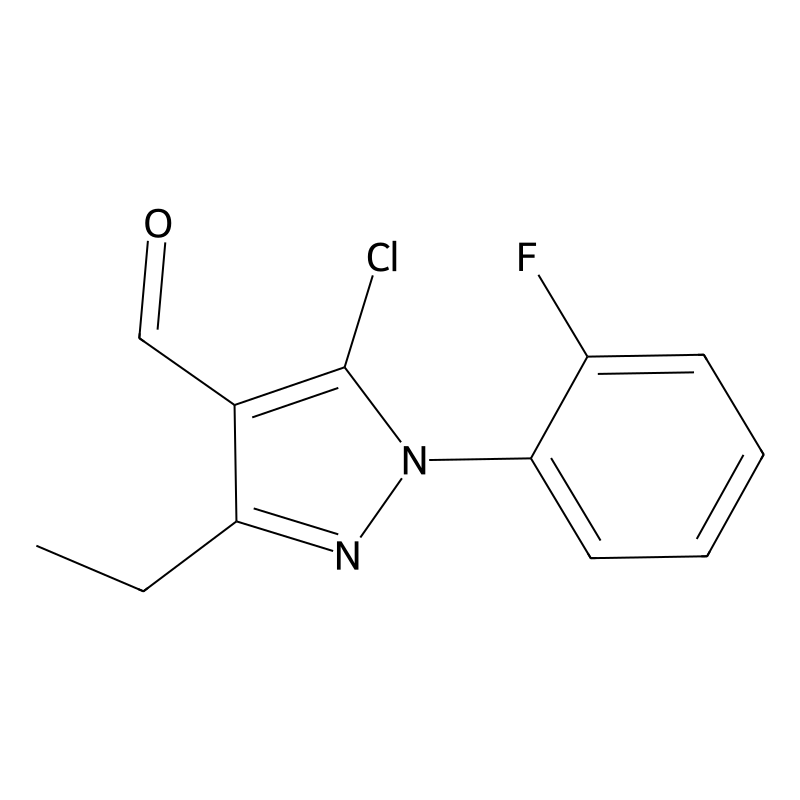 5-Chloro-3-ethyl-1-(2-fluorophenyl)-1H-pyrazole-4-...
