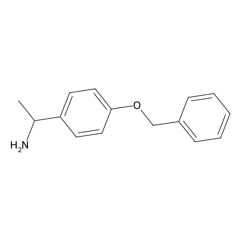 1-(4-Phenylmethoxyphenyl)ethanamine