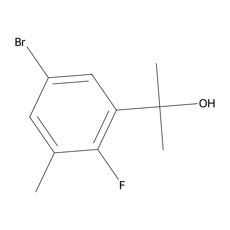 2-(5-Bromo-2-fluoro-3-methylphenyl)propan-2-ol