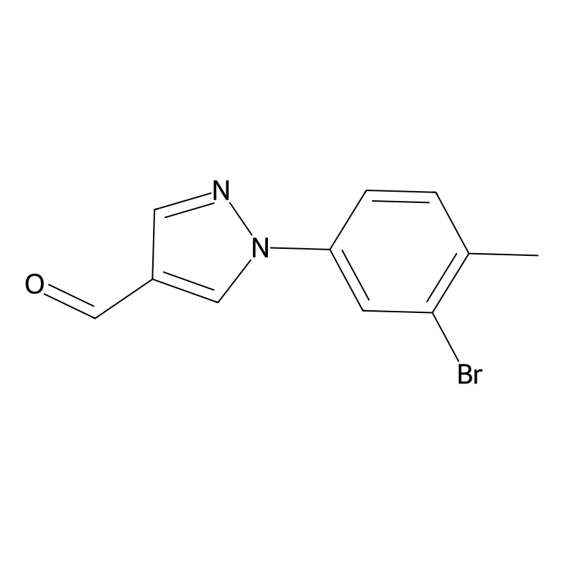 1-(3-Bromo-4-methylphenyl)-1H-pyrazole-4-carbaldeh...