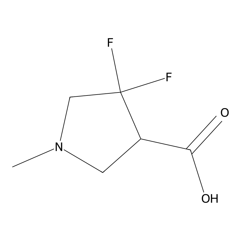 4,4-Difluoro-1-methylpyrrolidine-3-carboxylic acid