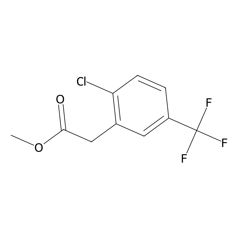 2-Chloro-5-(trifluoromethyl)phenylacetic acid meth...