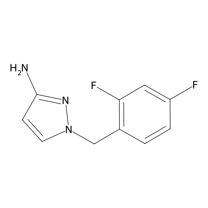 1-[(2,4-Difluorophenyl)methyl]-1H-pyrazol-3-amine