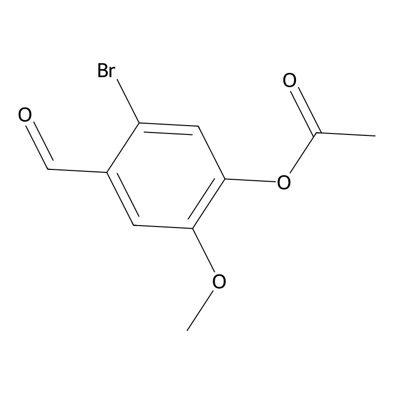 4-Acetoxy-2-bromo-5-methoxybenzaldehyde