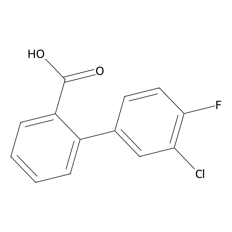 2-(3-Chloro-4-fluorophenyl)benzoic acid