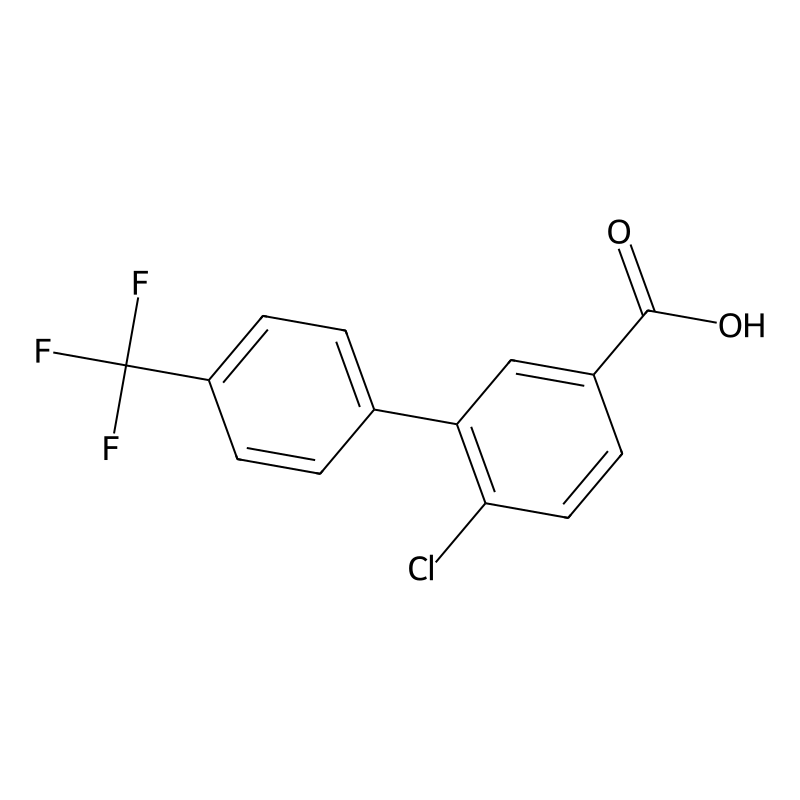 6-Chloro-4'-(trifluoromethyl)-[1,1'-biphenyl]-3-ca...