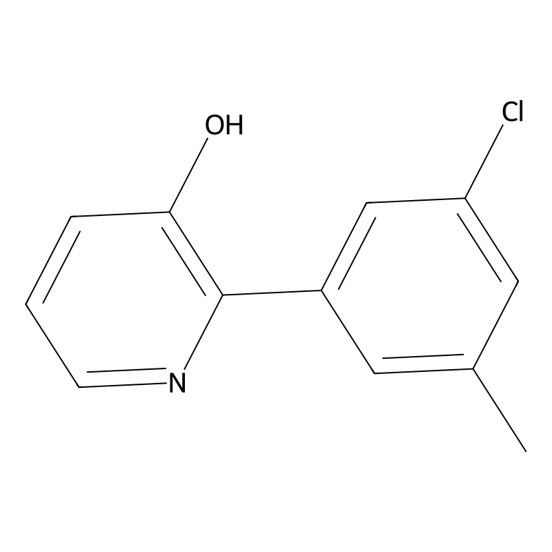 2-(3-Chloro-5-methylphenyl)pyridin-3-ol