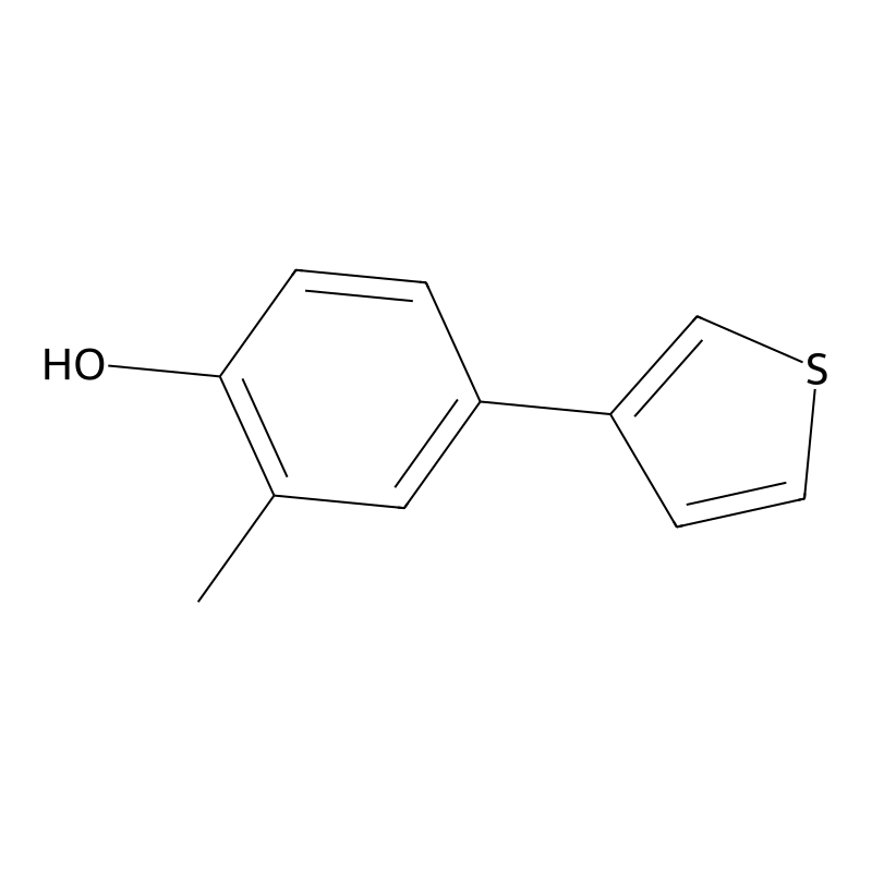 2-Methyl-4-(thiophen-3-YL)phenol