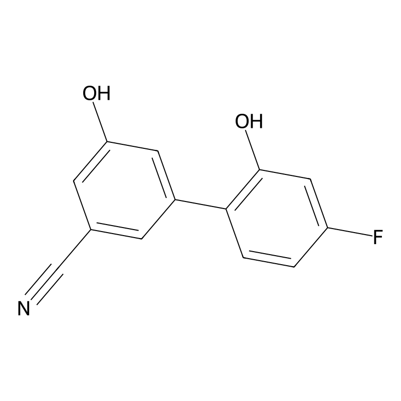 3-Cyano-5-(4-fluoro-2-hydroxyphenyl)phenol