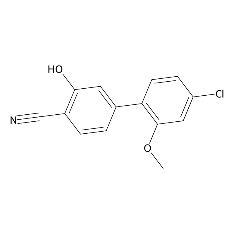 5-(4-Chloro-2-methoxyphenyl)-2-cyanophenol